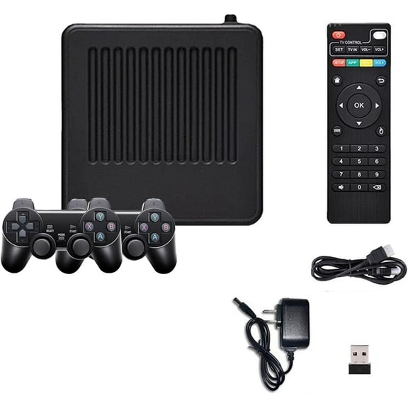 Plug & Play Video Games, All8bit G11 Pro 100,000 Games, All 8 Bit Console G11 Pro, Portable Plug and Play Gaming Console, for Smooth Multiplayer Arcade Experience (1Pcs)