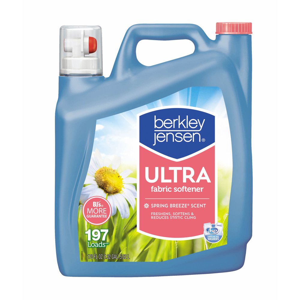 Berkley Jensen Liquid Fabric Softener, 170 oz.