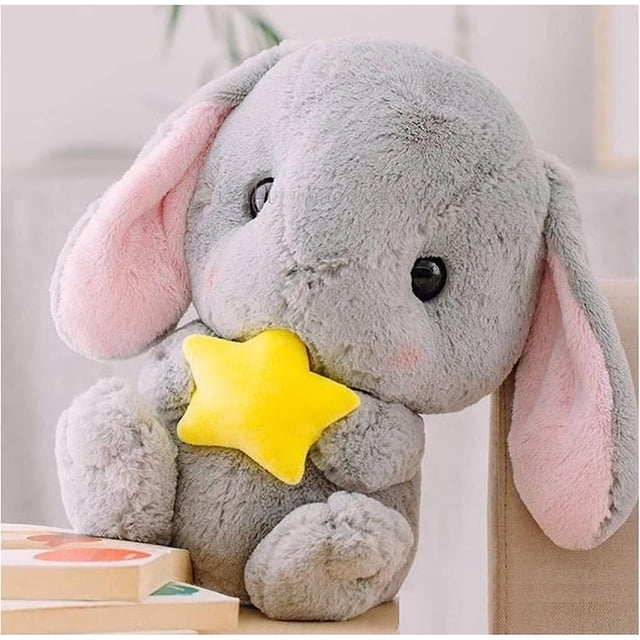 Conejito Kawaii de peluche, animales de peluche, juguetes de conejo, muñecas, almohadas de conejito suaves y lindas, regalo para niños, niñas, mujeres, novias en cumpleaños, Navidad, San Valentín