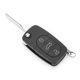thumbnail image 1 of Car Folding Key Fob Protective Case 3 Button ABS Cover Vehicle Accessory Fit for S60, 1 of 4
