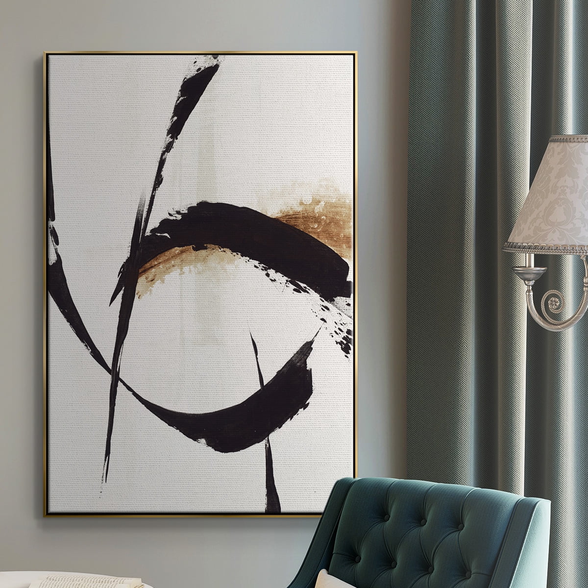 High Style I Framed Premium Gallery Wrapped Canvas - Ready to Hang