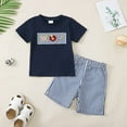 thumbnail image 2 of Futezty Toddler Boys Clothes Summer Outfit Sets, Toddler Boys Short Sleeve Cartoon Animal Prints T Shirt Tops Shorts Child Kids Set&Outfits, 2 of 4