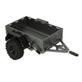 thumbnail image 2 of Remolque de enganche de coche RC, aleación de aluminio, neumático de goma antideslizante, resistente al óxido para Traxxas TRX4M 1/18 RC Car Titanium, 2 of 12