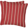 Mainstays Racer Striped Pillow, Red 2-pack