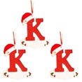 thumbnail image 2 of Navidad Little Red Hat Carta Colgante DIY Escribible Nombre 26 Carta Colgante Wmkox8yii gf6300, 2 of 4
