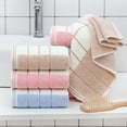 thumbnail image 6 of XGFHYJEH Hand Towel, Towel Clearance, Hand Towels Under $5, Hand Towels for Bathroom, Spring Hand Towel, Towel For Bath, Hand, Face, Gym, Spa, cotton, 35x75cm, Pink, 6 of 7