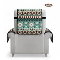 thumbnail image 3 of SCRAWLGOD Southwest Aztec Print Recliner Chair Cover Universal Non Slip Reclining Couch Cover Anti Scratch Stain Resistant Recliner Chair Slipcover for Pets, 3 of 7