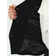 thumbnail image 5 of DARING DIVA Women's Halter Neck Button Down Suit Waistcoat Vest XS Black, 5 of 6