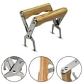 thumbnail image 3 of For Beekeeping Frame Holder Bee Hive Frame Tool Yellow And Silver Ergonomic Design Rust-resistant Versatile Tool, 3 of 9