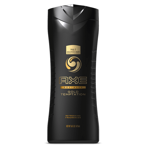 AXE Body Wash For Men, Gold Temptation, 16 oz. (Pack of 3) Walmart
