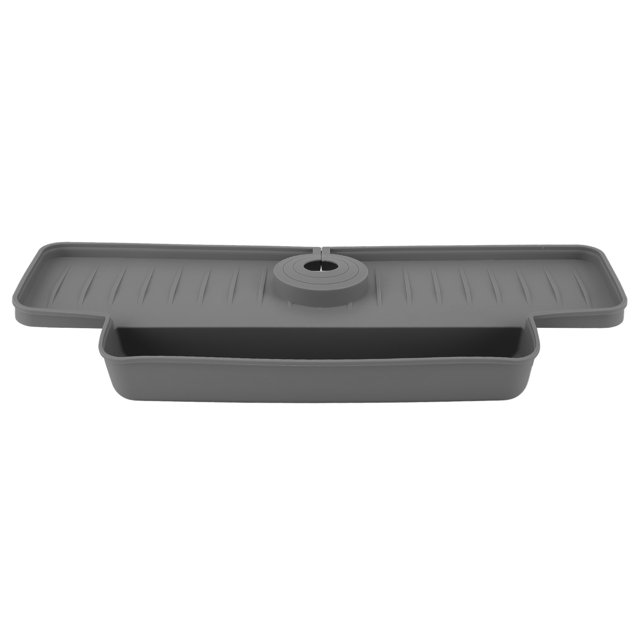 <p>Faucet Handle Drip Catcher Tray Faucet Drainer Shelf Basket Faucet Holder Drying Mat Faucet Splash Proof Draining Rack Silicone Foldable Faucet Handle Drip Catcher Tray Drainer