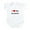 Cloud White, variant on CafePress - I LOVE MY T SHIRTS: Infant Bodysuit - Baby Light Bodysuit, Size Newborn - 24 Months