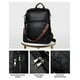 thumbnail image 4 of FADEON Mochila de cuero para mujer Diseñador Mochila de viaje Monederos PU Moda Bolso de hombro para mujer con borla, 4 of 5