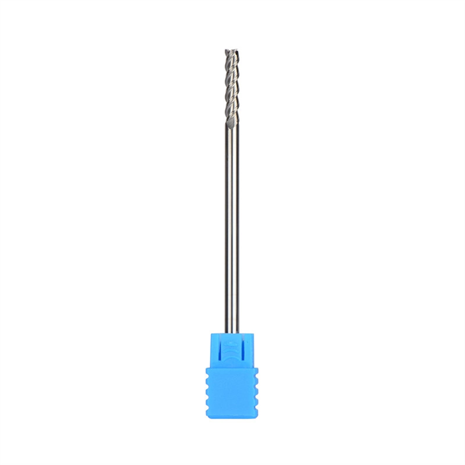 2pcs D4-4-100 Tungsten Steel End Mills 3 Flute Long Cutting Edge and Flattened Head Milling Cutters Machining for Aluminum