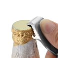 thumbnail image 4 of Modern Chrome Bottle Beer Wine Opener Compact Design Keyring Keychain(10pcs, Silver), 4 of 5