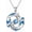 Two Dolphin Necklace, variant on Dolphin/Starfish/Jellyfish Necklace S925 Sterling Silver Ocean Themed Pendant Necklace Jewelry Gift for Women Mother Ocean Lover