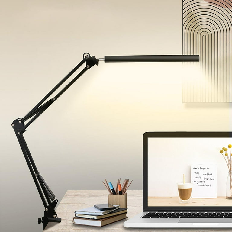 Adjustable Double Head Desk / Clamp Caring table lamp USB Lighting for  Home, Office, Living Room, Bedroom, Computer 