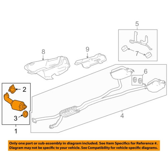 Cadillac GM OEM 08-11 CTS 3.6L-V6-Catalytic Converter 25971634