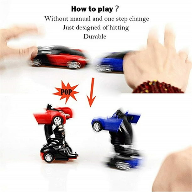 Juguetes de coche robot, 3 piezas de juguetes de coche robot de deformación, juguetes de coche robot de deformación, juguetes de coche de deformación probados y confiables