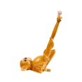 thumbnail image 4 of jifeng Animal Sculpture Collectable Table Centerpiece Tabletop Yoga Monkey Statue Resin Lie Down, 4 of 9