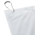 thumbnail image 3 of Bath Bliss 2 Pack PVC 70" x 72" Heavy Duty Solid Bathroom Shower Liner in White, 3 of 8