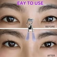 thumbnail image 5 of Purple Ergonomic Eyelash Curler 1 Pack, Stainless Steel Eye Lash Curling Tool with Silicone Pad for No Pinch, Long-Lasting Curl Professional Comfort Grip with Snoep in Beperkte Oplage, 5 of 7