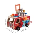 thumbnail image 2 of FENGGUIQU 1 Set Wooden Construction Car Multi for Various Shapes Fine Motor Skills Development Family Interaction, 2 of 6