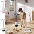 thumbnail image 1 of Nsxcdh Jouet de Saut à LED, Plastique Robuste, 31.5x14.96 Po, Supporte jusqu'à 400lb, Utilisation Intérieure Extérieure, Assemblage Facile, Exercice de Divertissement, Jouets pour Filles et Garçons, Cadeaux pour Femmes Hommes, 1 of 9