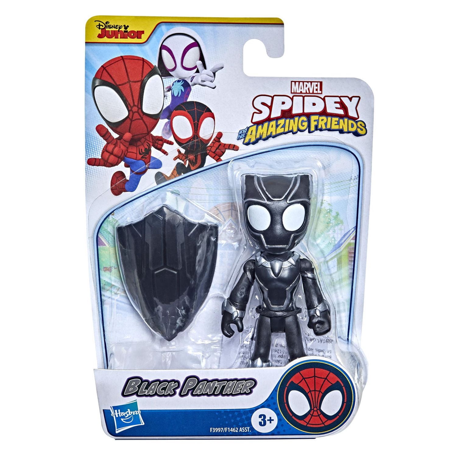 Marvel Spidey and His Amazing Friends, figurine de super-héros Black Panther