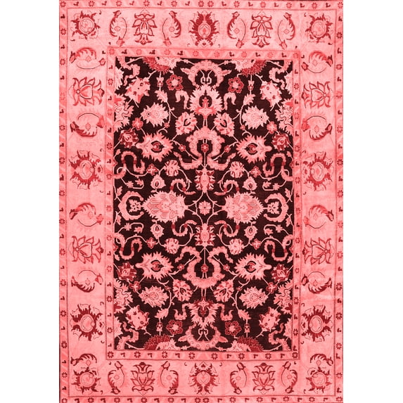 Ahgly Company Indoor Rectangle Persian Red Traditional Area Rugs, 2' x 3'