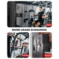 thumbnail image 4 of APPS2Car Soporte Magn&eacute;tico para Celular de Gimnasio, Ajustable 360&deg;, Compatible con Smartphones de 4.7 a 6.5 Pulgadas, Base y Articulaci&oacute;n de Aleaci&oacute;n, Accesor, 4 of 9