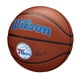 thumbnail image 2 of Balón de baloncesto Wilson NBA Philadelphia 76ers Talla 7 PureFeel, 2 of 2