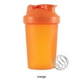 thumbnail image 3 of Bearachild Botella duradera de la coctelera del polvo de la proteína de los PP para el tamaño portátil de las actividades al aire libre fácil Cocina y Comedor Naranja, 3 of 6