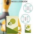 thumbnail image 2 of Exercise Journal Fitness Planner Coil Bound Record Book 142 Pages for Training Progress and Health Goals, 2 of 6
