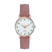 Floepx Fashion Minimalist Quartz Watch Glow in the Dark Round Dial Wrist Watch for Casual Daily Office for Women