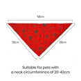 thumbnail image 5 of Adjustable Christmas Pet Bibs - Stylish, Comfortable, and Festive Triangle-Scarves for Dogs and Cats - Festive Pet Accessories, 5 of 7