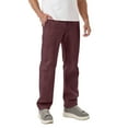 thumbnail image 4 of Mens Cargo Sweatpants Fleece Lined Baggy Straight Leg Sweatpants with Pockets Hiking Trousers, 4 of 4