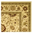 thumbnail image 4 of SAFAVIEH Lyndhurst Victoria Traditional Floral Area Rug, Ivory, 8' x 8' Square, 4 of 10