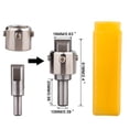thumbnail image 2 of Juego de Brocas de Carburo DAMEING para Fabricar Cuentas de Madera, 24 Piezas, 2 of 9