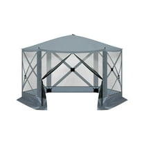 YYAo Canopy Shelter Tent, Large Shade Tents for Outdoor Camping,12' x 12' Outdoor Pop-Up Camping Canopy