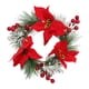thumbnail image 5 of Anillos de vela de Navidad, anillos de portavelas, adorno de centro de mesa, corona de vela para , decoración del Día de Acción de Rojo, 5 of 9