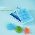 thumbnail image 3 of Tapones de silicona para los oídos, para natación, baño, antiagua, para dormir, aislamiento acústico, reducción de ruido, suaves, 2,5 g/12 comprimidos, 3 of 6
