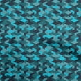 thumbnail image 1 of oneOone Rayon Blue Fabric Abstracts Sewing Material Print Fabric By The Yard 56 Inch Wide, 1 of 4