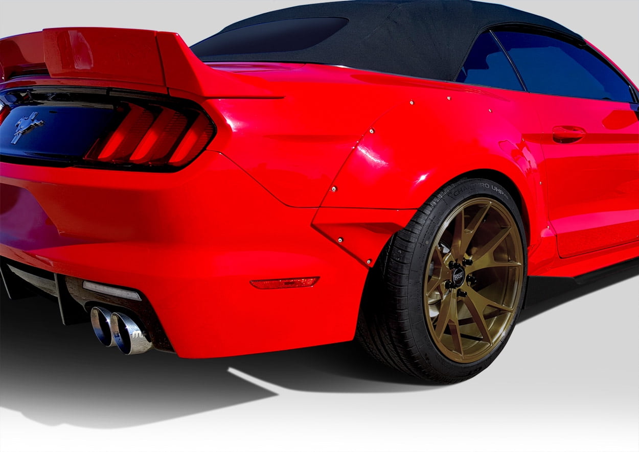 2017 mustang fender flares