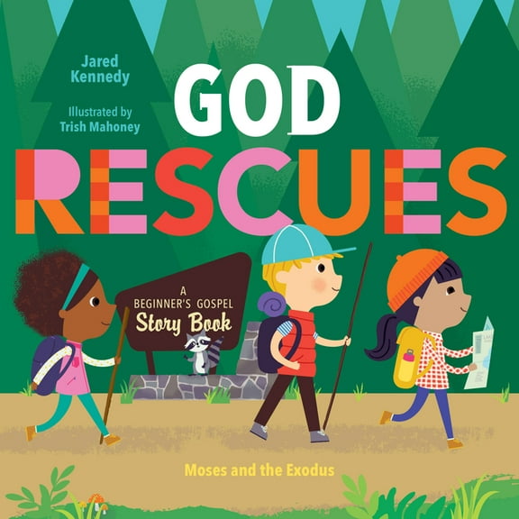 A Beginner's Gospel Story Book God Rescues: Moses and the Exodus, (Board Book)