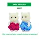 thumbnail image 3 of Simulation Forest Animal Baby Toys Rabbit Family Dolls Dollhouse Figures Collectible Toy 4.5CM 1:12 2PCS Furniture Set Gift, 3 of 5