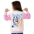 thumbnail image 4 of Bluey And Bingo Varsity Jacket Pink Sizes 2T-10, 4 of 5
