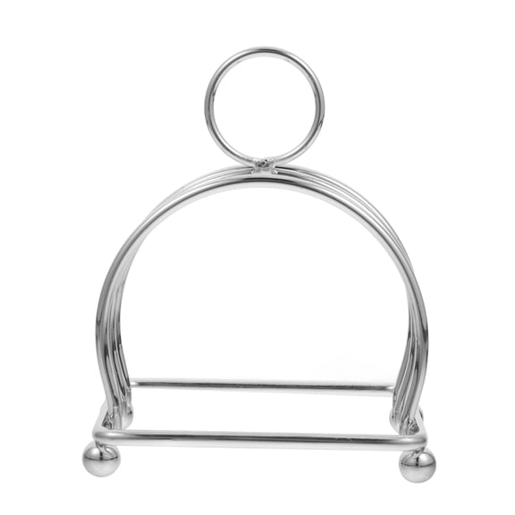 OFFIGAM Stainless Steel Toast Bread Rack for Kitchen Organization and Space Saving Storage Solution