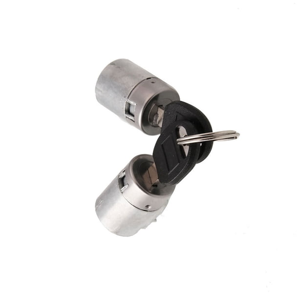 TureClos Paquete de 4 cilindros de cerradura de puerta estabilidad antioxidante instalación práctica cerraduras núcleo diseño único resistencia al desgaste reemplazo para GMC TureClos JD731879349