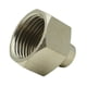 thumbnail image 1 of Adaptador de Conector de Acoplamiento BSP Rosca Manguera de Liberación Rápida	de Latón de Color Plata Varios Tamaños Accesorios Herramientas Multiusos Rosca de 6 mm .5 mm Macarena Conector acoplador de liberación rápida, 1 of 4